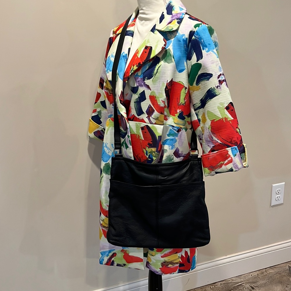 Margot leather crossbody